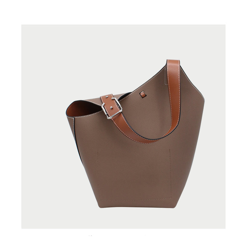 Leather Tote Shoulder Bag - Fitiny