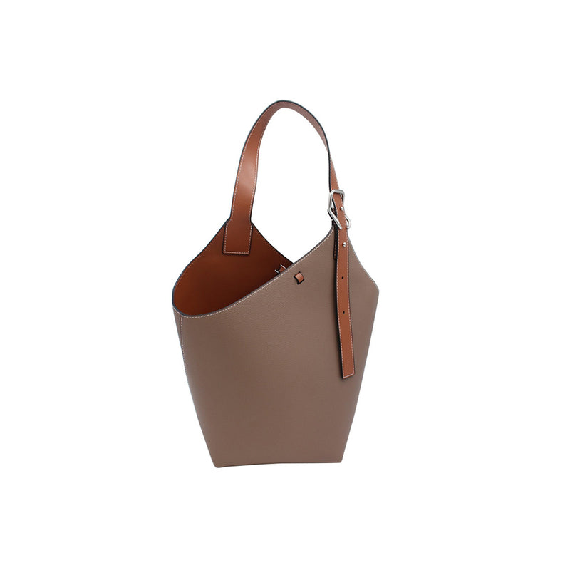 Leather Tote Shoulder Bag - Fitiny