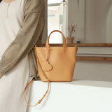 Leather Tote Bag Purse - Fitiny
