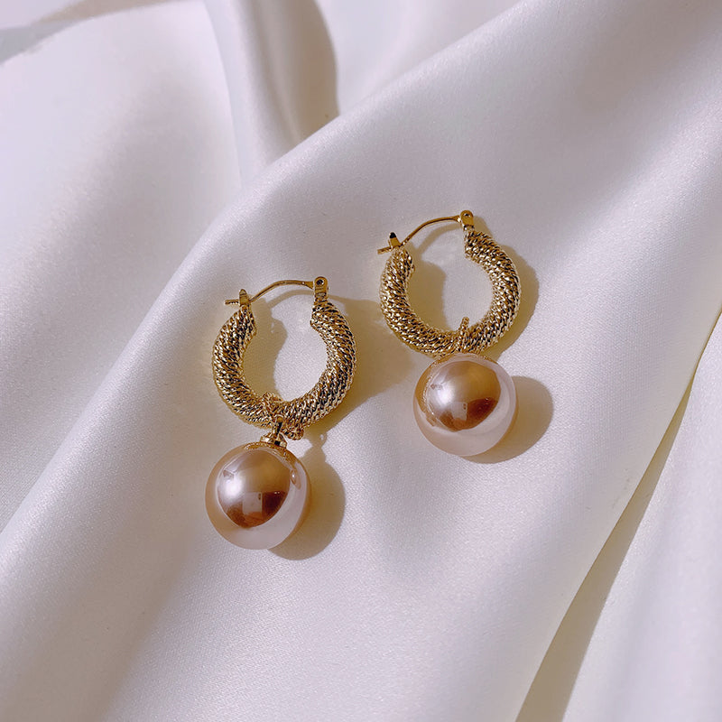 Vintage Twist Pearl Earrings – Sensaccessories
