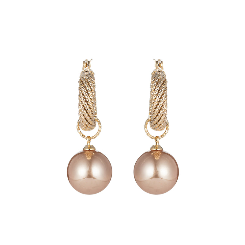 French Vintage Pearl Earrings