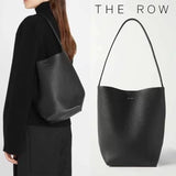 The Row Leather Lizard Print Tote Shoulder Handbag - Large Capacity for Daily Commute