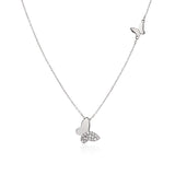 925 Sterling Silver Butterfly Necklace
